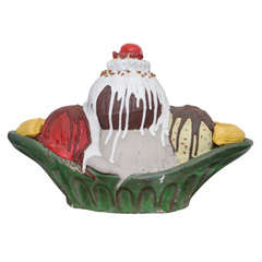 Giant Vintage Banana Split