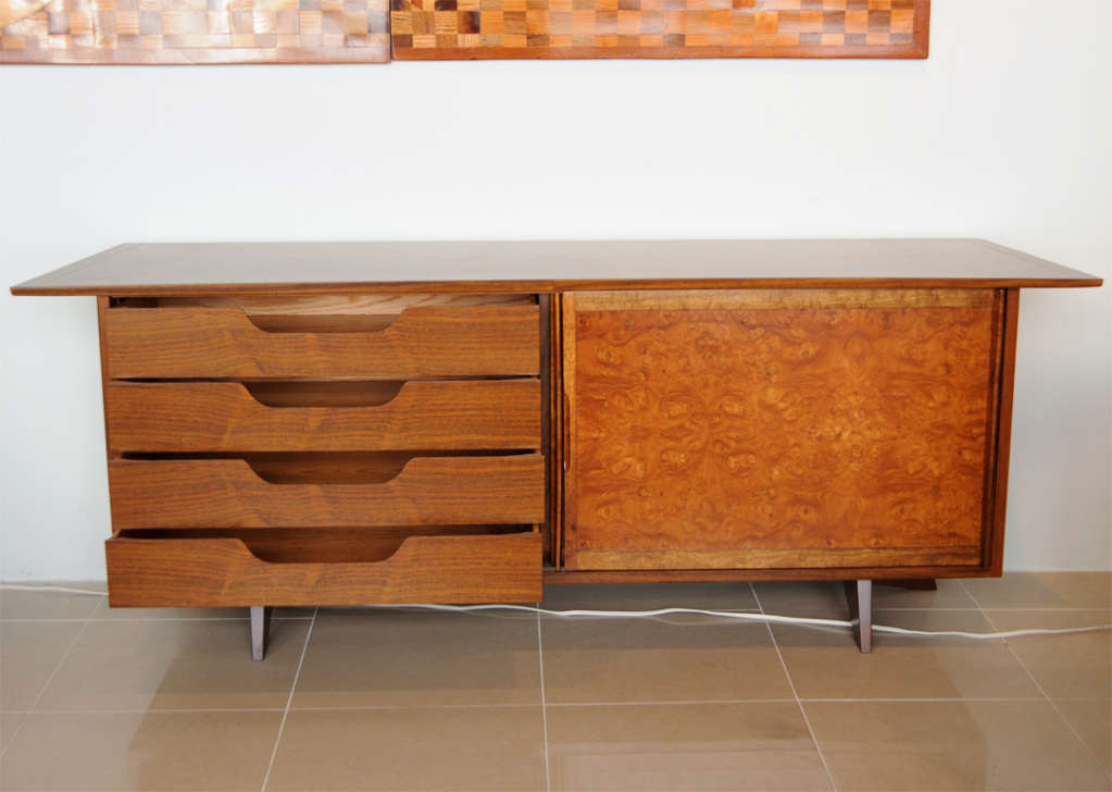 Mid-20th Century American Modern Two-Door Credenza, by Nakashima