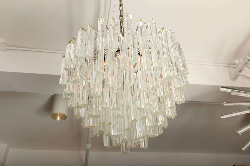 Italian Venini Chandelier for Camer