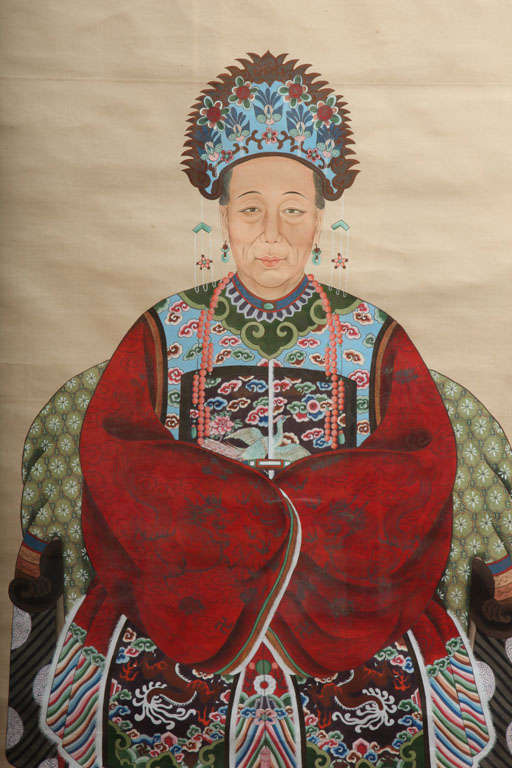 20th Century Chinese Ancestral Portraits