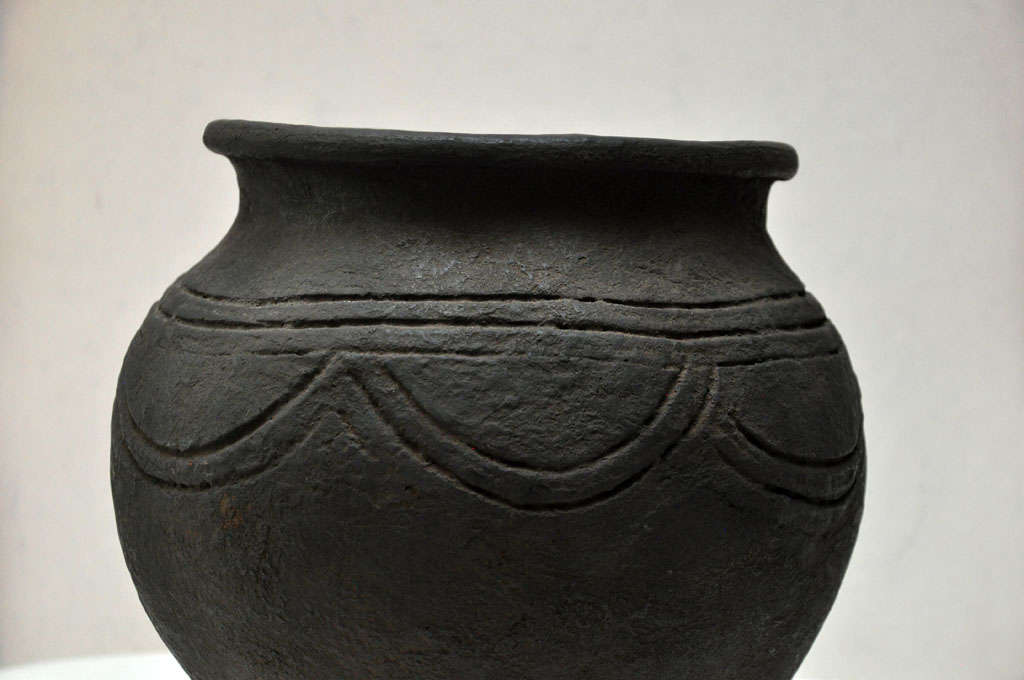 Malian Carved African Pottery