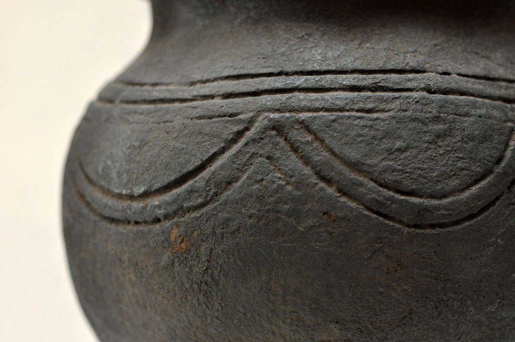 20th Century Carved African Pottery