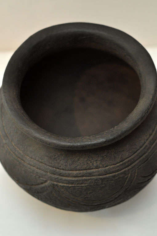 Carved African Pottery 4