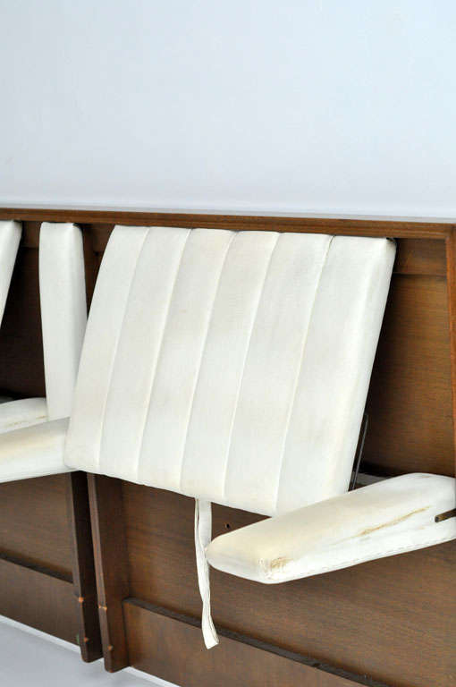 American Dunbar King Drop Arm Headboard - Edward Wormley