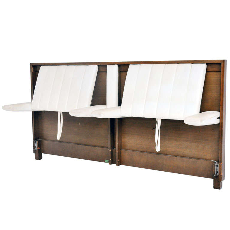 Dunbar King Drop Arm Headboard - Edward Wormley