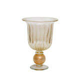 Large Venetion Glass Footed Urn