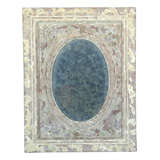 Reproduction Painted Antique Mirror