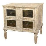 Reproduction 2 Drawer Painted Chest