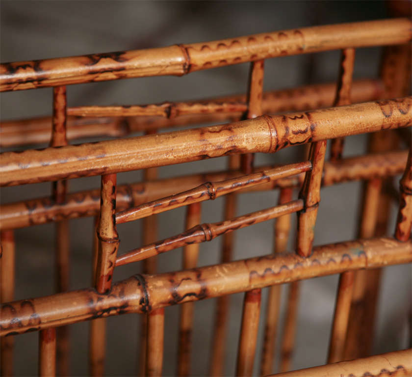 19th Century English Bamboo Magazine Stand 3
