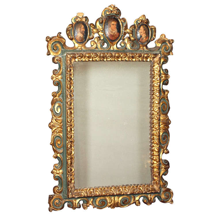 17th Century French Mirror