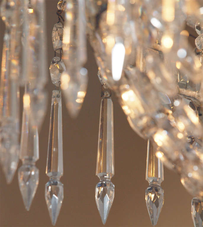 French Empire Crystal Chandelier For Sale 2