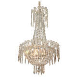 French Empire Crystal Chandelier