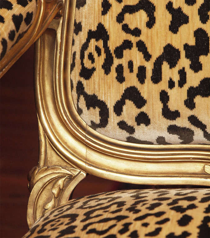 Pair Of Italian Louis XV Style Armchairs 2
