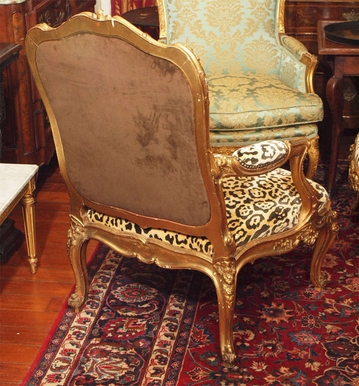 Pair Of Italian Louis XV Style Armchairs 6