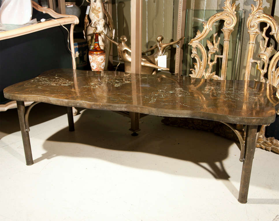 Philip and Kelvin LaVerne Coffee Table "Astrological"