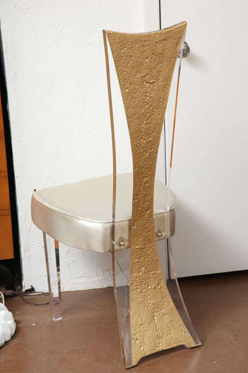 Set of 6 Lucite Chairs For Sale 5