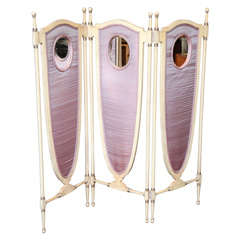 Fine Edwardian English Regency Revival Boudoir Screen 7