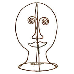 A Wired Face Contour