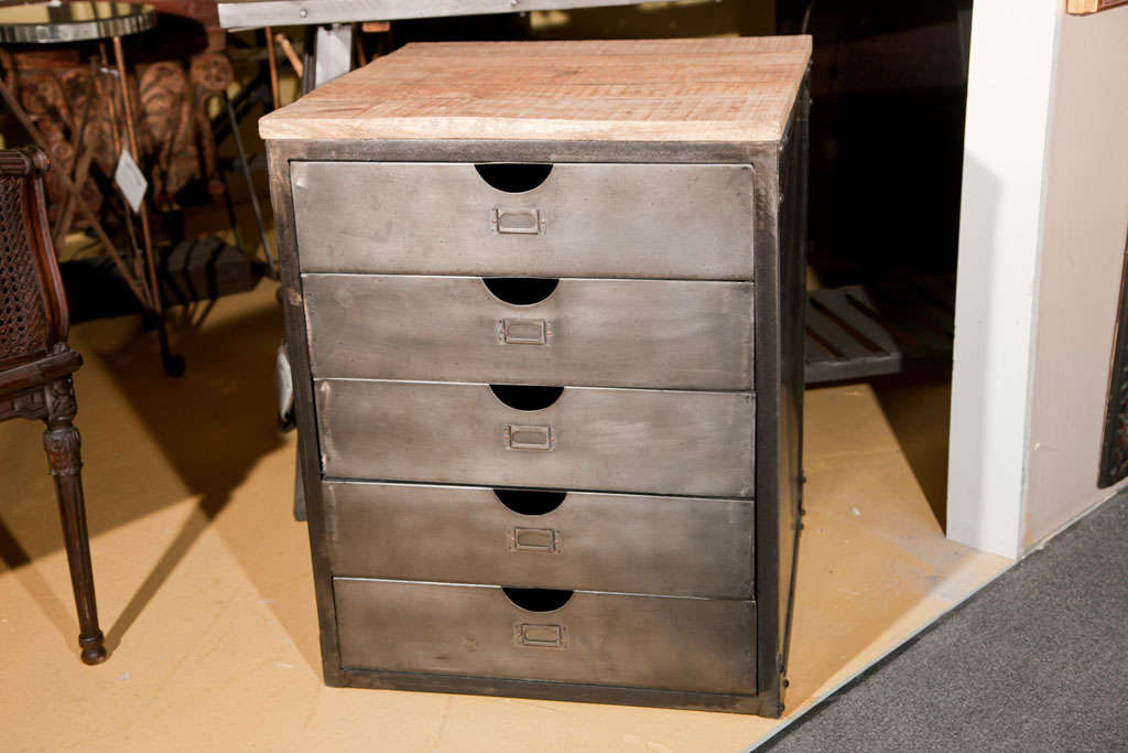 Industrial Metal Chest of Drawers 2
