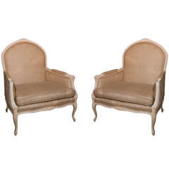 Pair of French Bergere Chairs