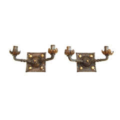 Forged Iron Sconces