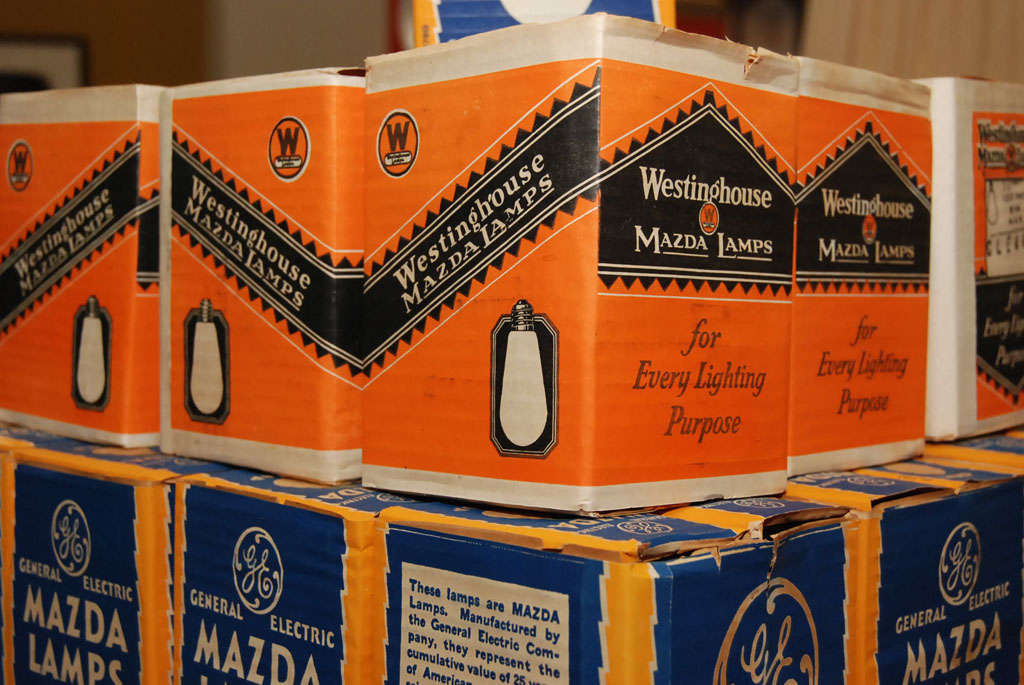 20th Century Early Incandescent Bulbs