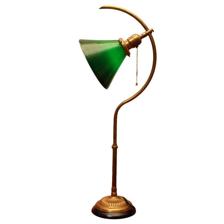 Adjustable Half Moon Lamp at 1stdibs