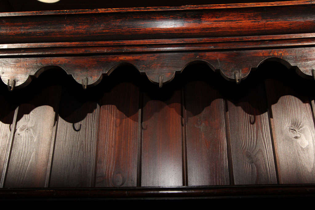 18th Century and Earlier Welsh Dresser With Plate Rack