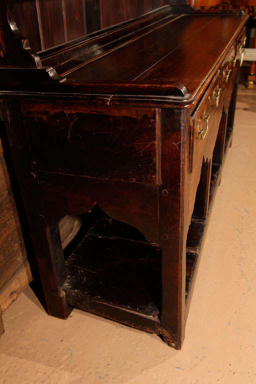 Welsh Dresser With Plate Rack 4