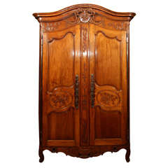 French Louis XV Armoire from Provence