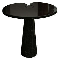 Italian Marble Pedestal Table by Mangiarotti