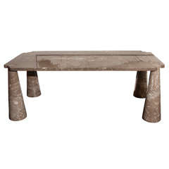 Italian Marble Dining Table by Mangiarotti