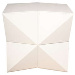 Fabulous Trapezoidal Geometric Cabinet/ Bar Cabinet
