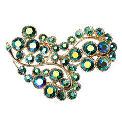 Beautiful Boris Aurealis Iridescent Crystal Pin/Brooch 10