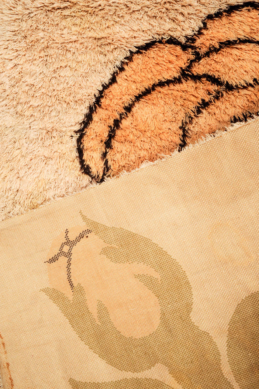 Vintage Italian Design Rug at 1stDibs