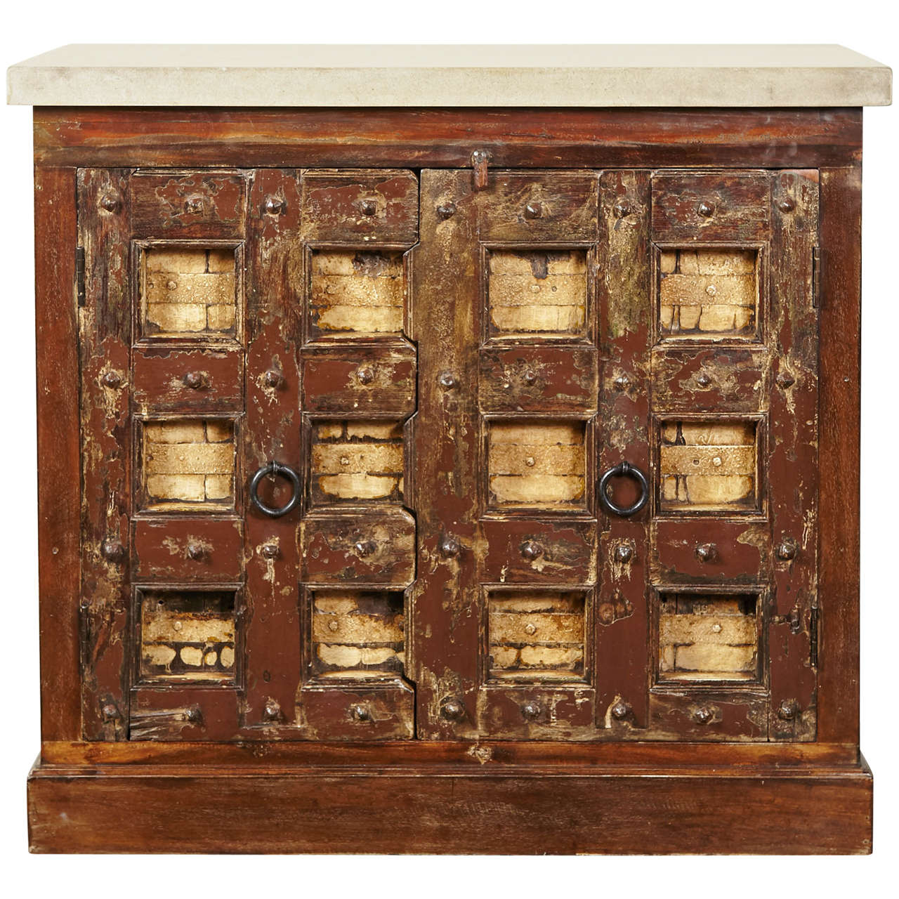 British Colonial Black Style Cabinet