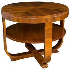 French Art Deco Side Table or Coffee Table