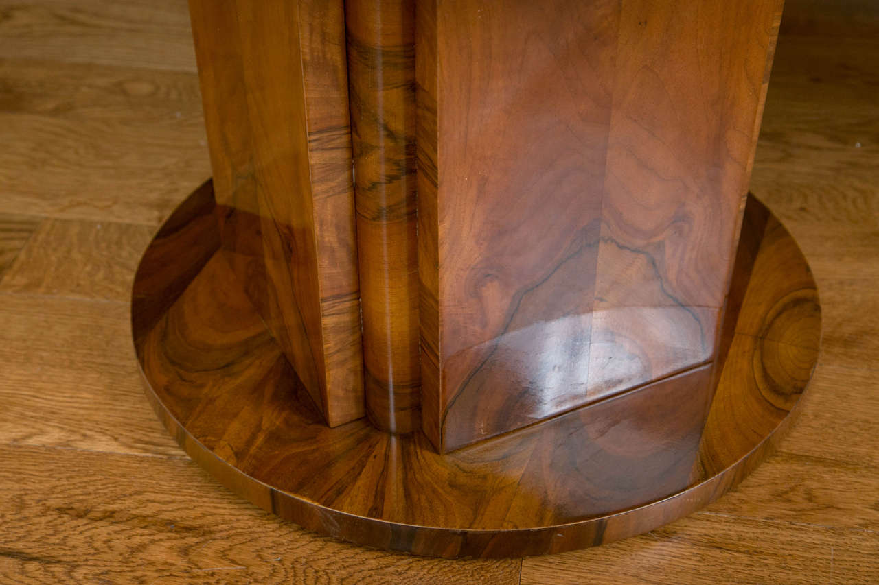 Oak French Art Moderne Table