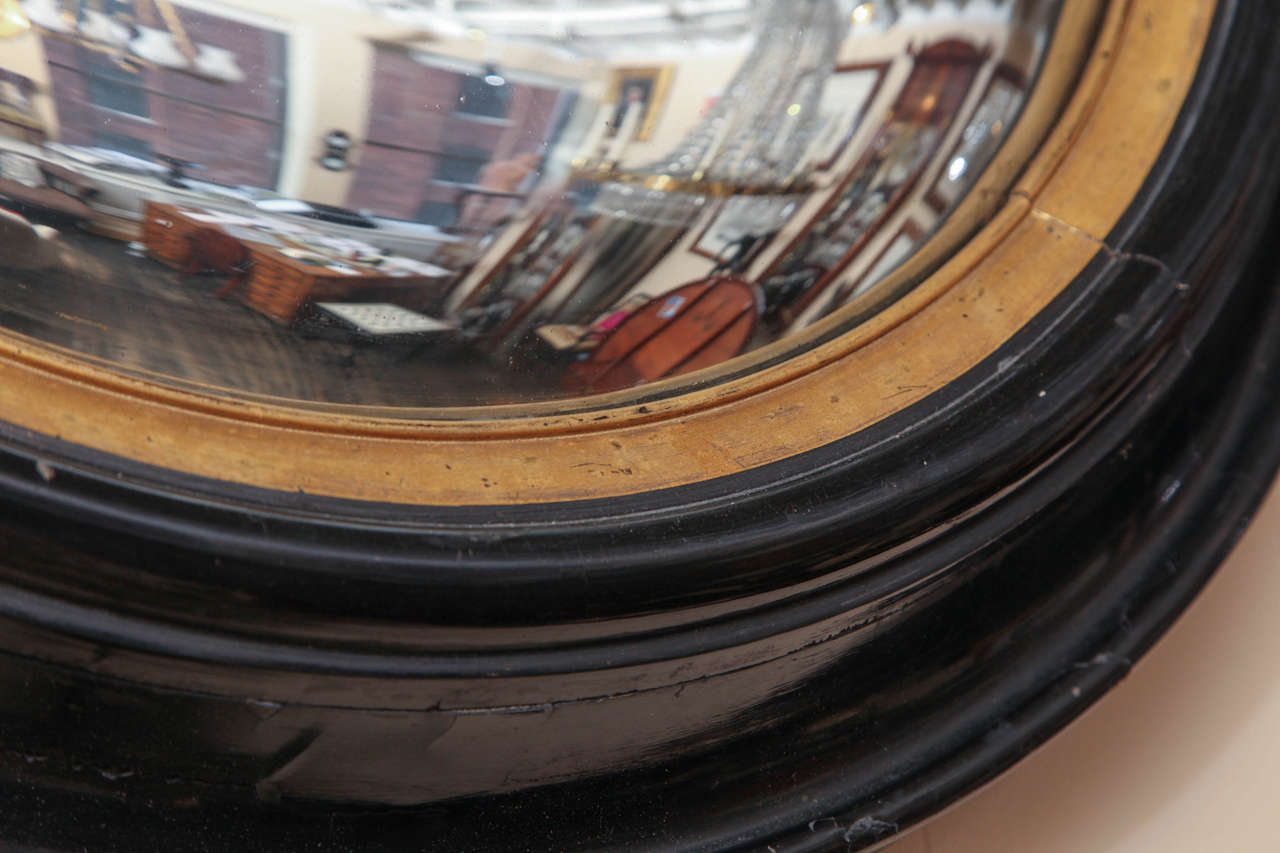 Late 19th Century English 26 1/2 Inch Convex Mirror 4