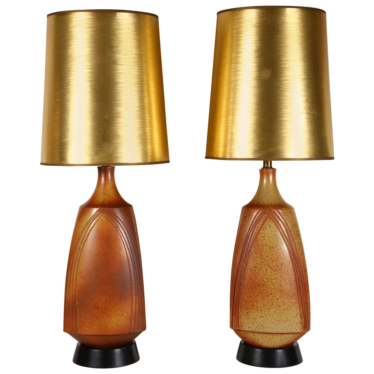 Pair of David Cressey Lamps For Sale