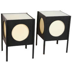 Pair of 1950s Light Cubes