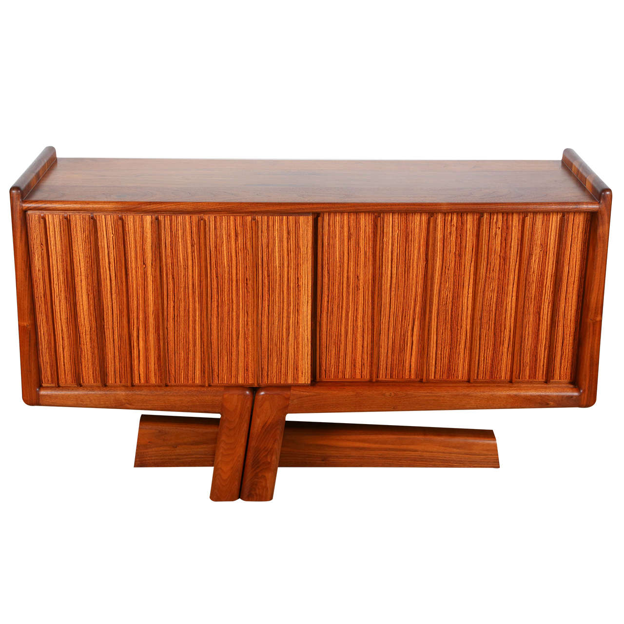 Zebrawood Chest For Sale on 1stDibs