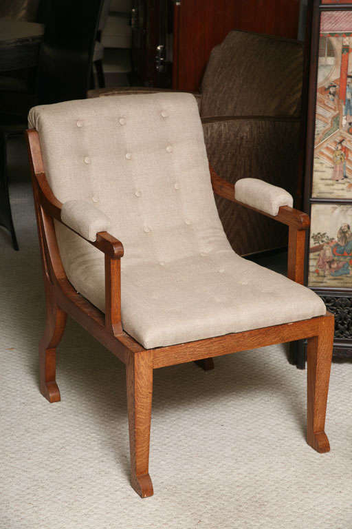 Mid-20th Century Marc Duplantier Pair Of Armchairs
