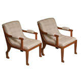 Marc Duplantier Pair Of Armchairs