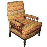 Victorian spool armchair.