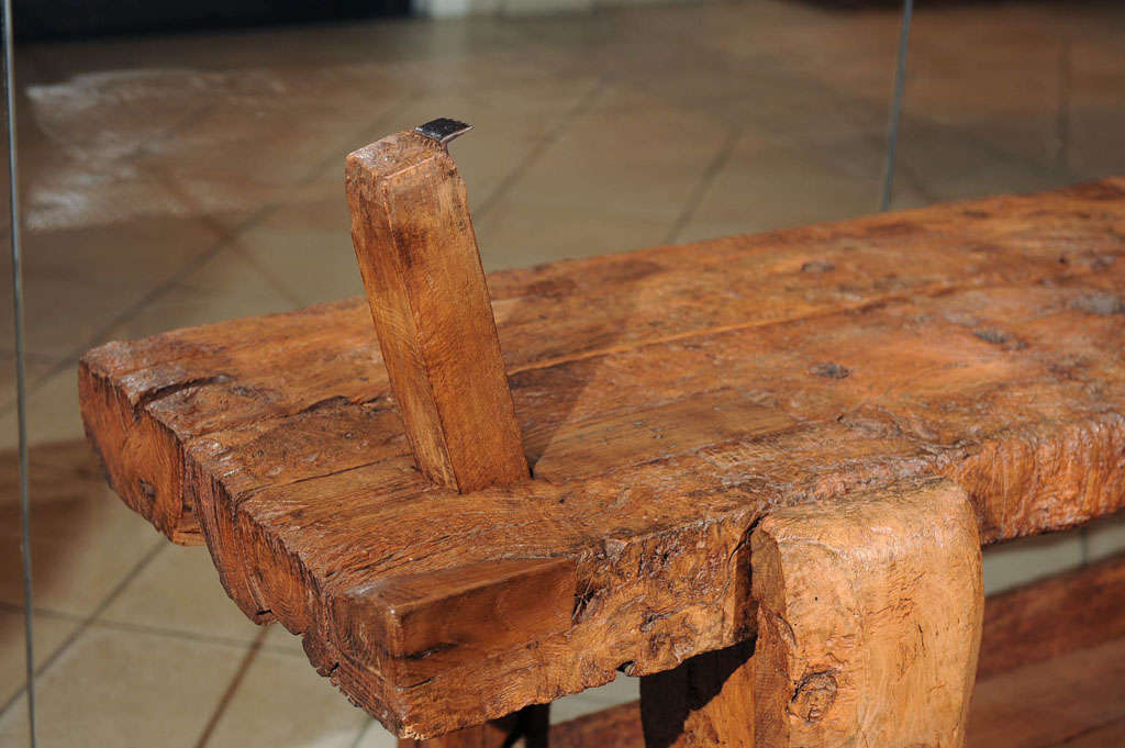 Chunky Ash Woodworker's Bench 1