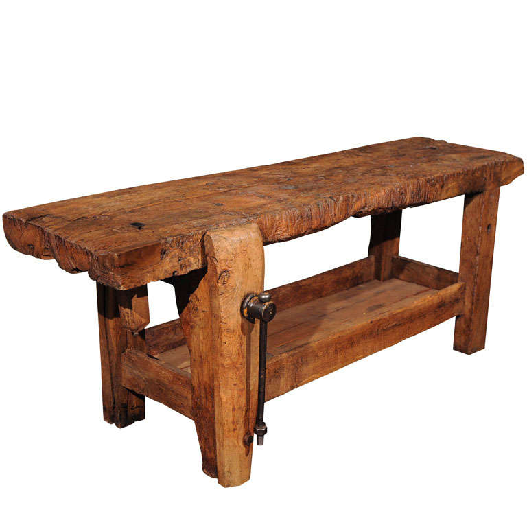 Chunky Ash Woodworker's Bench