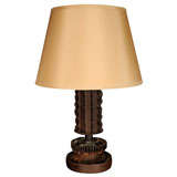 Antique Industrial Gear Table Lamp