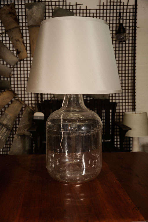 Pyrex Glass Bottle Lamps 1