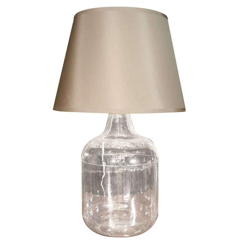 Pyrex Glass Bottle Lamps
